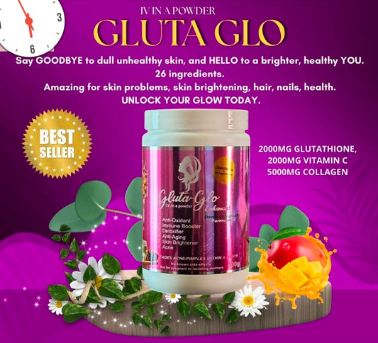 Glutathione Gluta-Glo Iv in a Powder