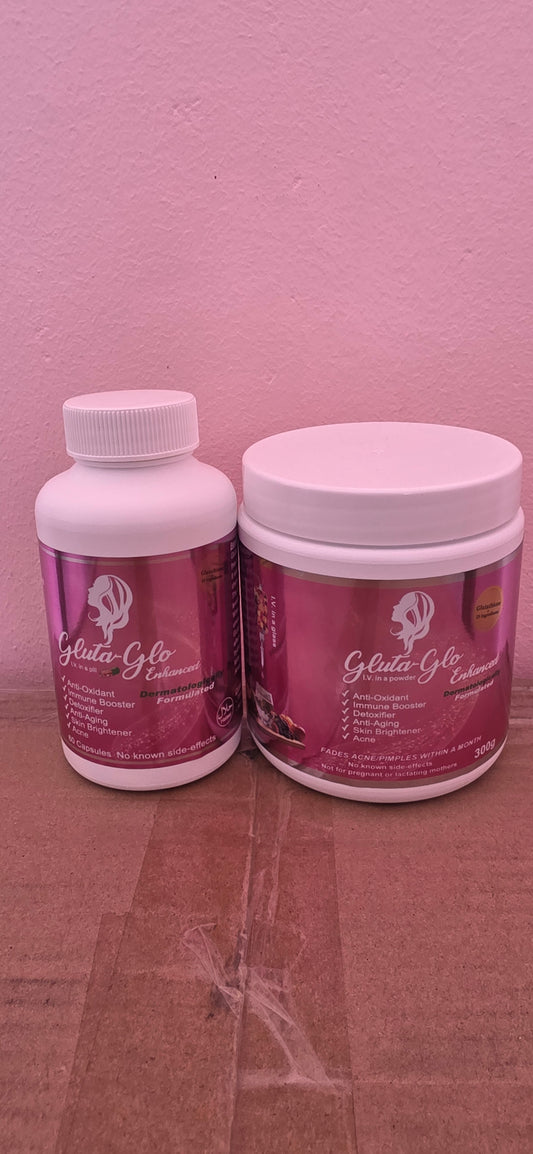 GLUTA GLOW IV PILL AND POWDER COMBO